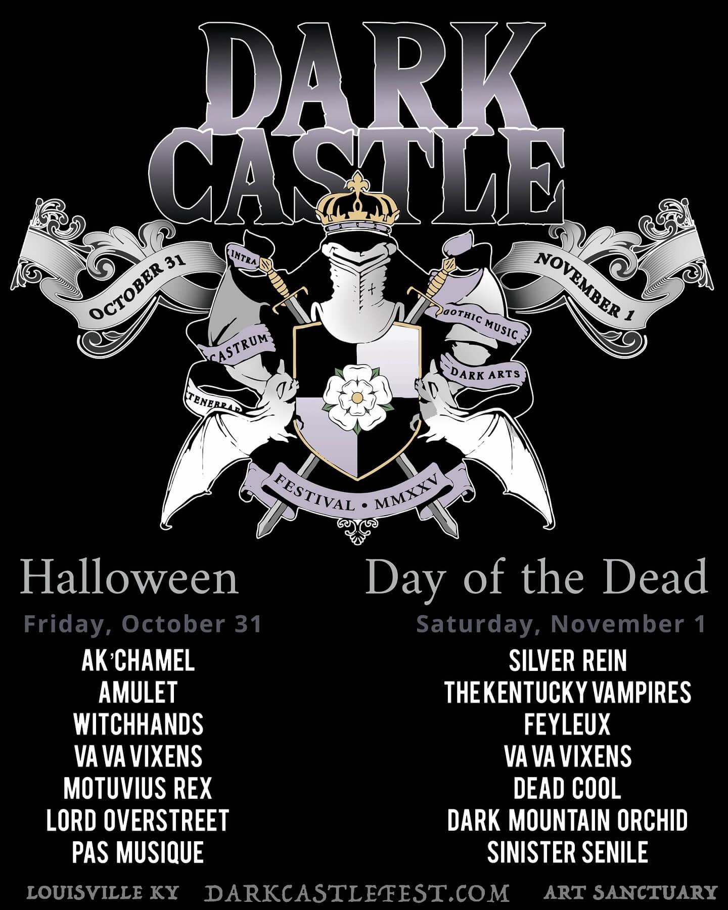 Dark Castle Festival 2025 Lineup