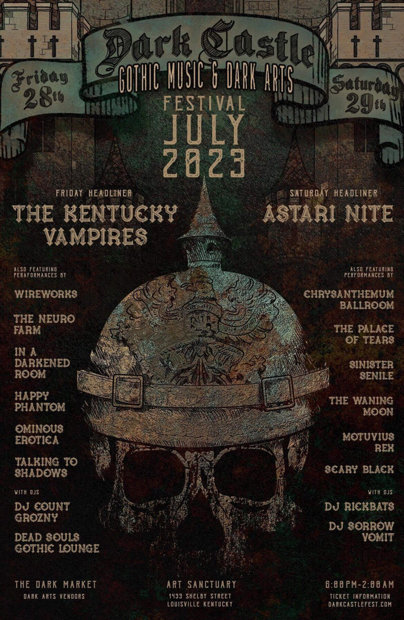 Dark Castle Festival 2023 Poster